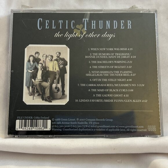 Light of Other Days by Celtic Thunder (CD, 1993) - Picture 4 of 7